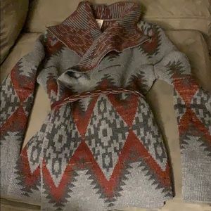 Boho Tribal Aztec cardigan